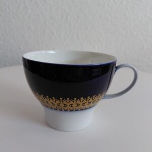 Vintage Thomas Germany Cobalt Gold Tea Coffee Cup 120ml Replacement Single Cup!.